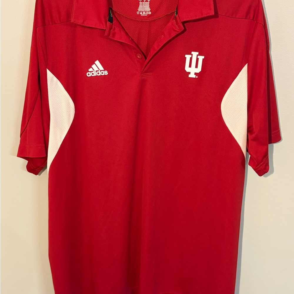 IU Hoosiers Men’s Adidas Polo
